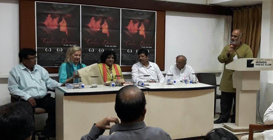 Mumbai Press Club media event for The Colour of Darkness